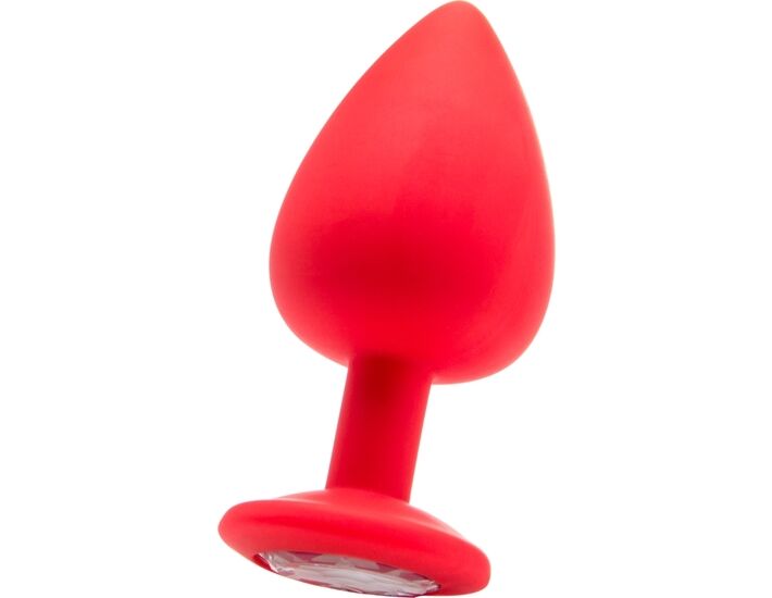 Spina extra large con diamante rosso