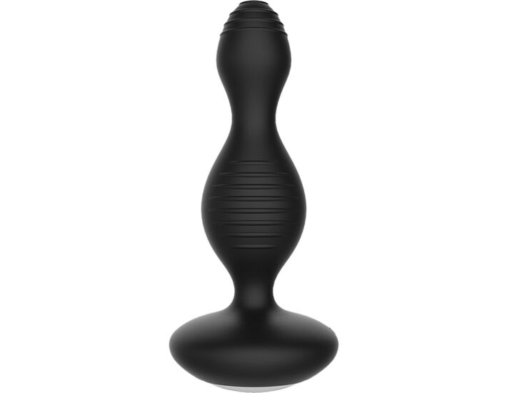 Tappo vibratore e-stimolazione - nero