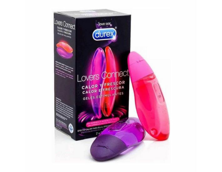 Gli amanti di Durex collegano gel stimolanti di calore e freschezza