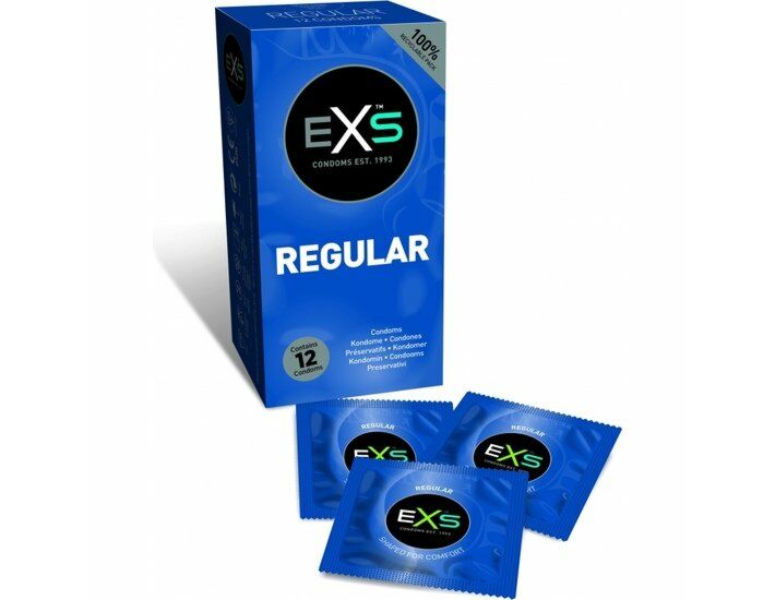 Ex regolari - preservativi incolori - confezione da 12 pezzi