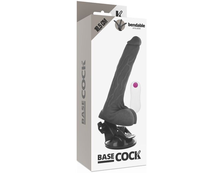 Vibraflessibile Nero - Telecomando 18.5cm