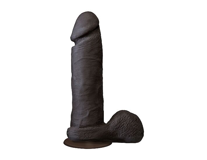 The realistic pene realistico ur3 negro 21cm