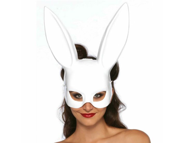 Maschera Coniglietta Bianca