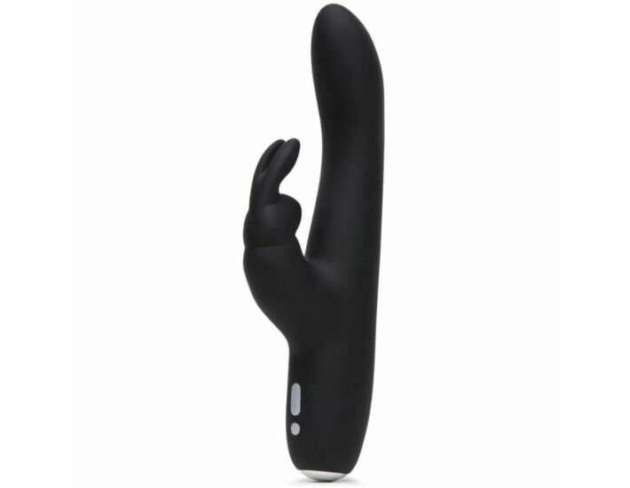 Cinquanta sfumature di ragazza grigia avida vibrador con coniglio