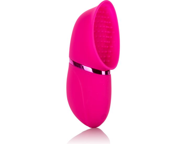 Stimolatore a copertura totale con aspirazione - rosa