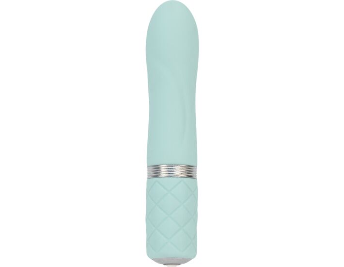 Vibratore in vetro flirty - turchese