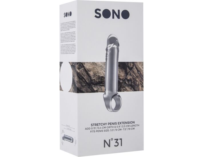 Sono n. 31 estensori del pene elastici trasparenti