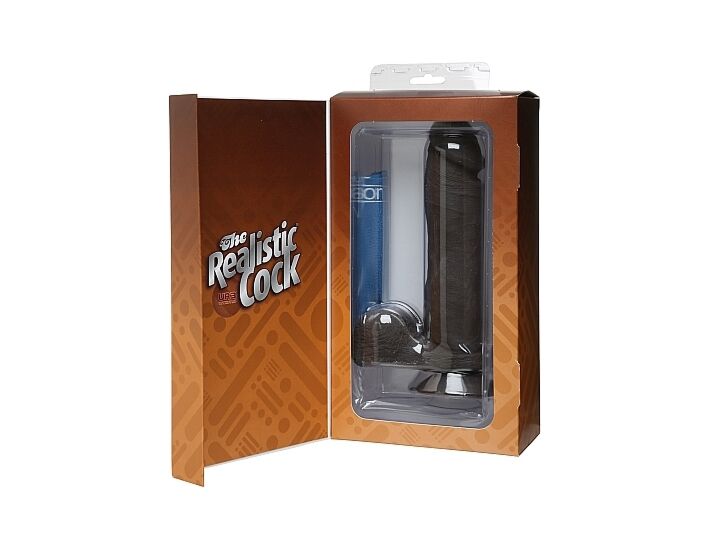 The realistic pene realistico ur3 negro 21cm