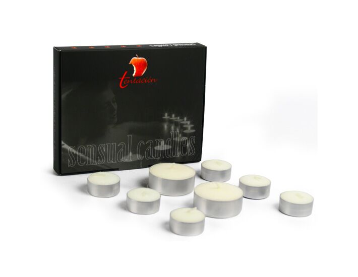 Candela da tentazione con bacche di feromoni rosse