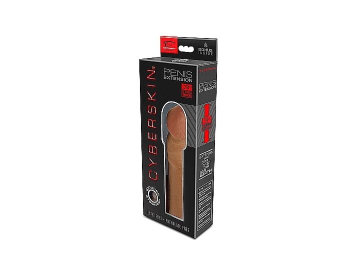 Estensione del pene del trasformatore 7,5 cm - marrone