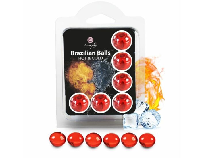 Set di palline brasiliane calde e fredde