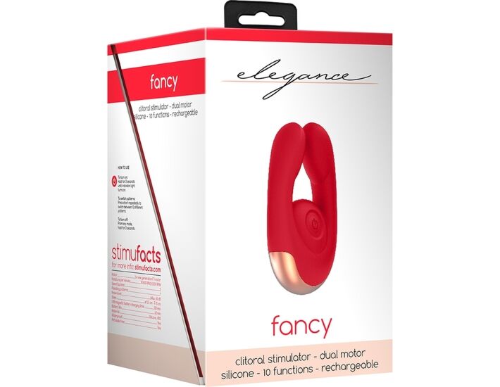 Stimolatore doppio clitorideo operato - rosso