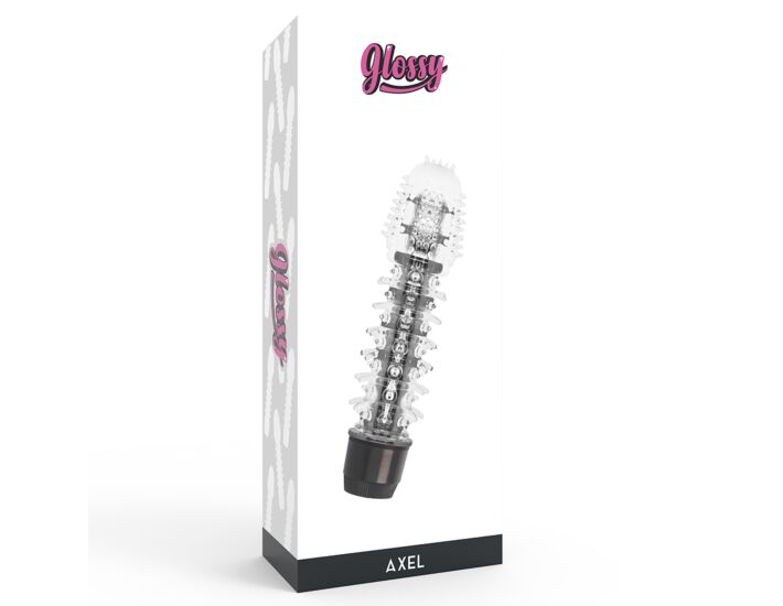Vibratore Nero Glossy Axel