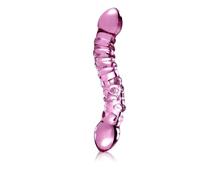 Dildo di vetro numero 55 ghiaccioli