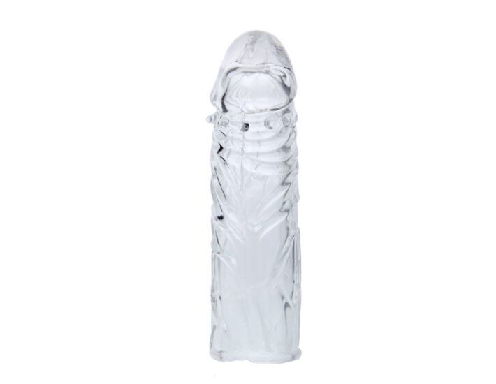 Copri-pene stimolante rosa 13 cm