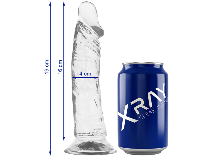 Dildo Trasparente Crystal Clear