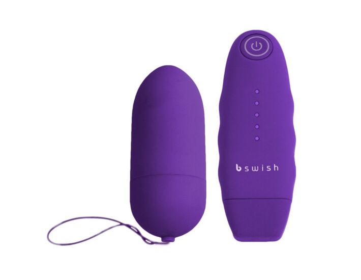 Bnaughty Vibratore con Telecomando Viola