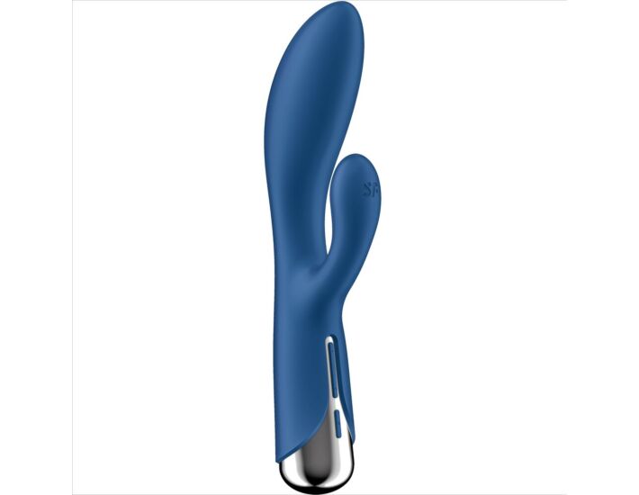 Rabbit SpinGasm - Stimolatore Clitorideo e del Punto G Blu