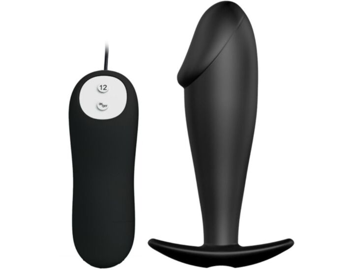 Spina Vibrante per Pene Nero