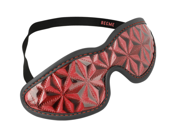 Maschera in Velluto Rosso