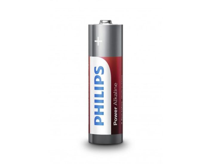 Batterie alcaline AA LR6 Power, Confezione da 4 unità