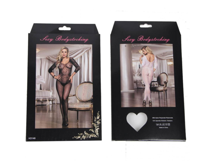 Body Reina a Maniche Lunghe Aperte