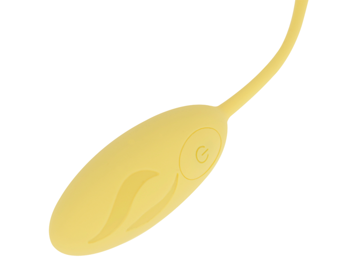Vibrogioia Texture - Uovo Vibrante 10 Modalità (Giallo)