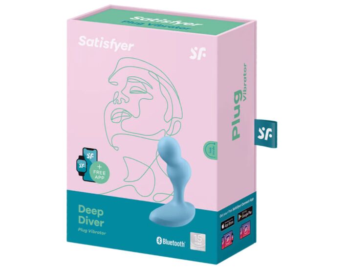 Satisfyer DivePlug Blu