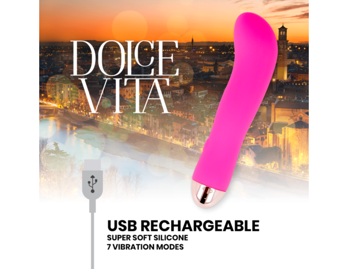 Vibratore Rosa a Due Velocità