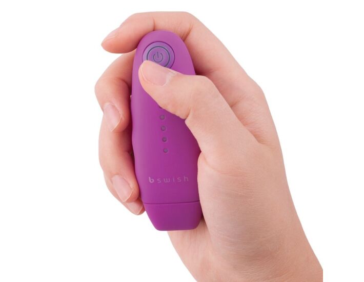 Bnaughty Vibratore con Telecomando Viola