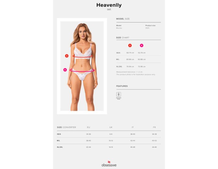 Set Celeste XL/XXL