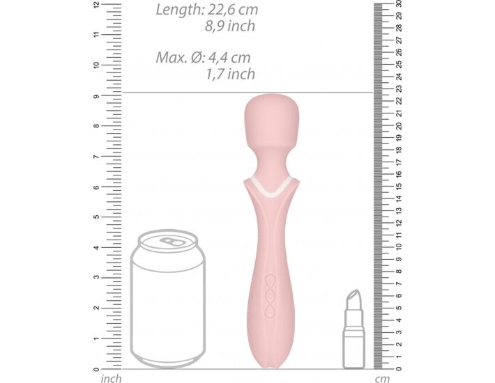Loveline - bacchetta per massaggio jiggle - rosa