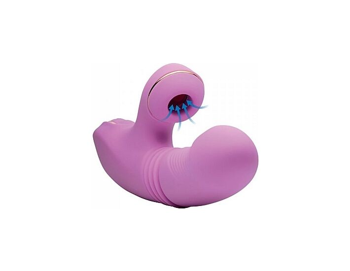 Shegasm coniglietto dilagante pro-spinta con suzione