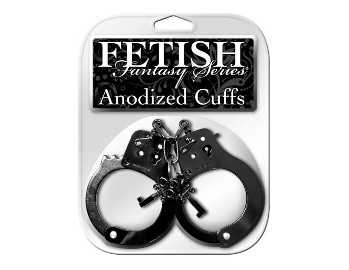 Manette anodizzate nere fantasia fetish