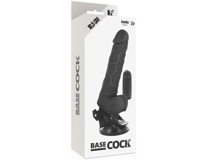 Vibrazione Remota Realistica, 18.5cm - Nero
