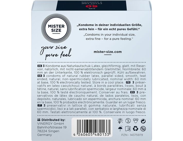 Pacco triplo di preservativi UltraSlim