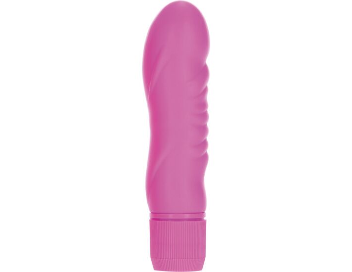 Vibratore in silicone rosa per la prima volta