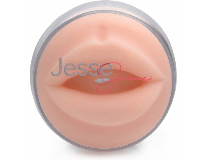 Jesse jane deluxe signature mouth stroker - masturbador boca - flesh