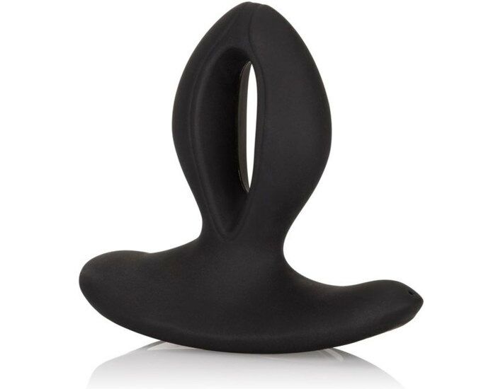 Plug anale in silicone con doppio motore