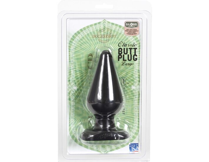 Plug anale anale grande negro