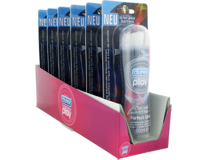 Durex play perfect glide 50 ml (6 uds)