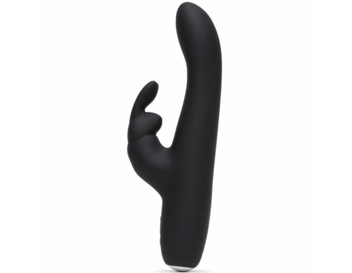 Cinquanta sfumature di ragazza grigia avida vibrador con coniglio