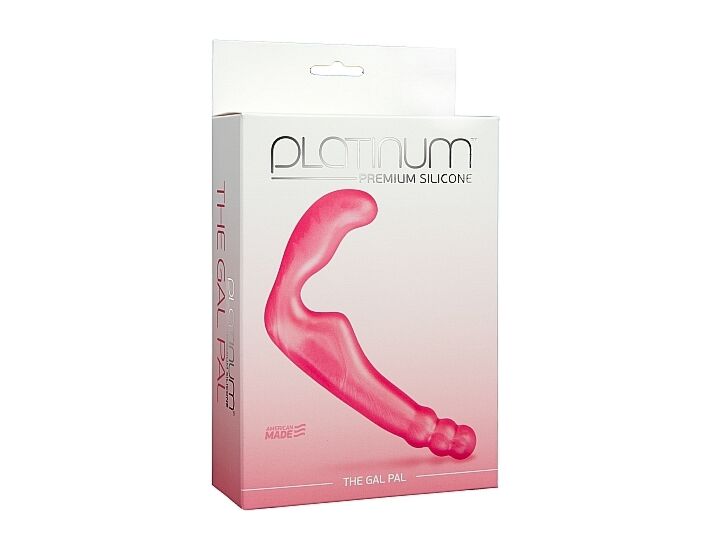 L&#39;amico gal senza reggiseno in silicone rosa