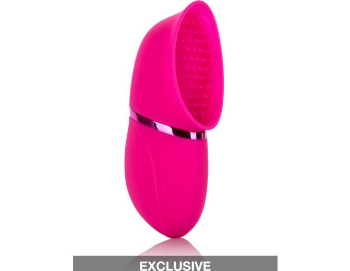 Stimolatore a copertura totale con aspirazione - rosa