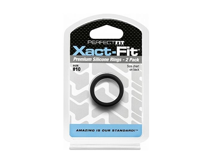 Pacchetto Xact-fit: Anelli in Silicone Nera