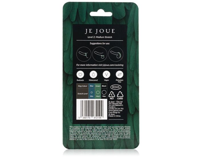 Anello Verde Squeeze