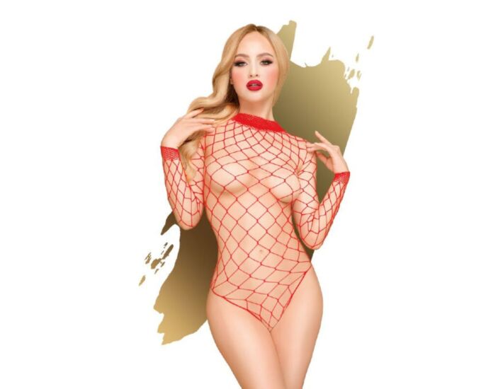 Body Teddy Scandaloso Rosso
