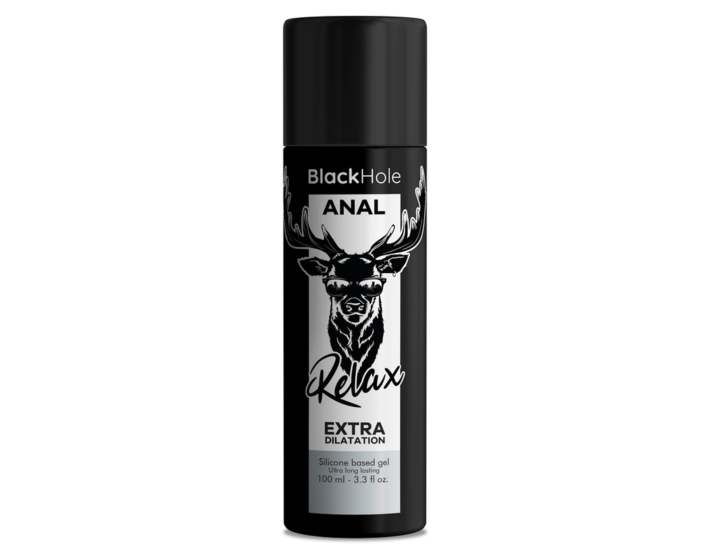 Buco Nero Rilassante Anale - Lubrificante al Silicone per Dilatazione Anale da 100 ml