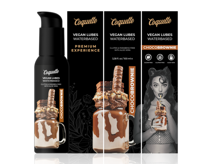Coquette Chic Desire - Lubrificante Vegano Chocobrownie 100ml