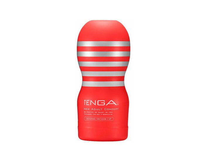 Masturbatore maschile innovativo con intensa suzione - Tenga Original Vacuum Cup